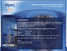 Tablet Screenshot of mpec-piekary.pl